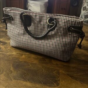 Victoria Secret Houndstooth Satchel